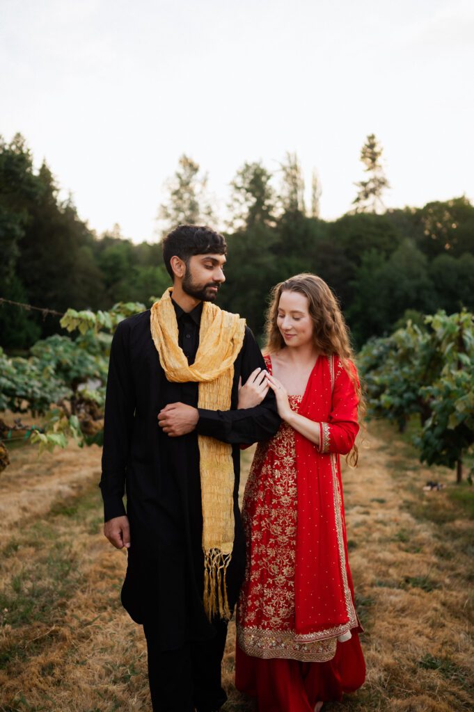 indian wedding pre-wedding engagement photoshoot traditional punjabi outfits inspo