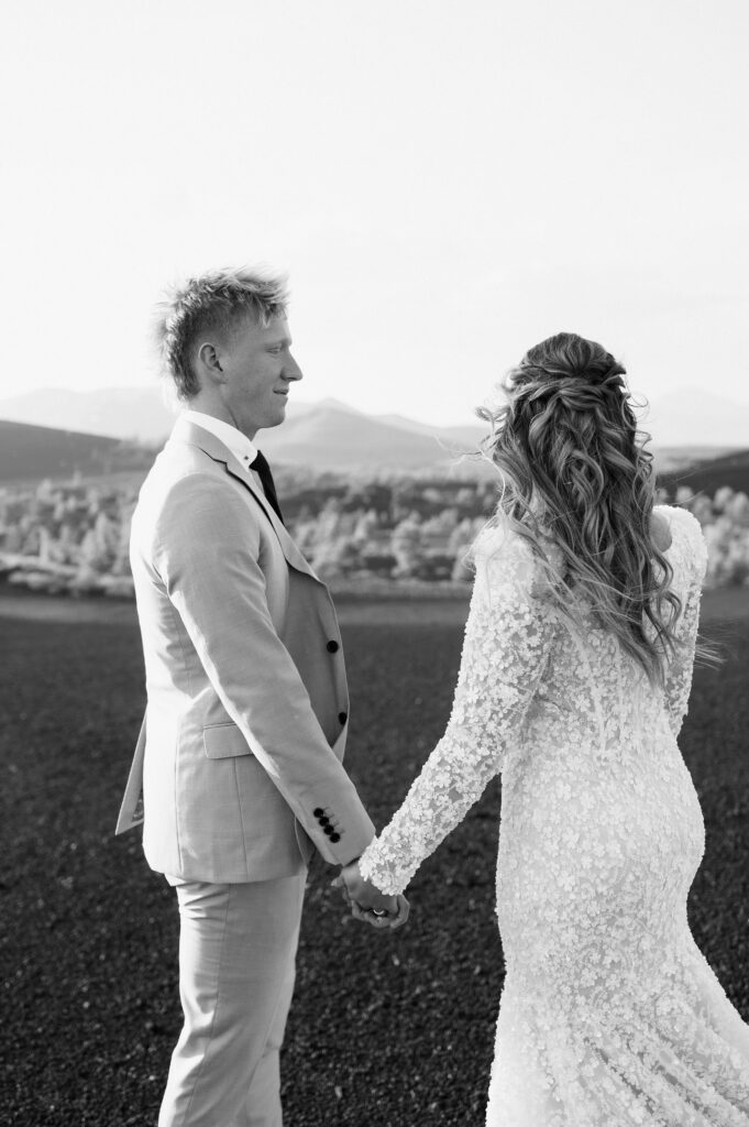 bride and groom portraits, wedding day portraits, custom wedding style, couples fashion