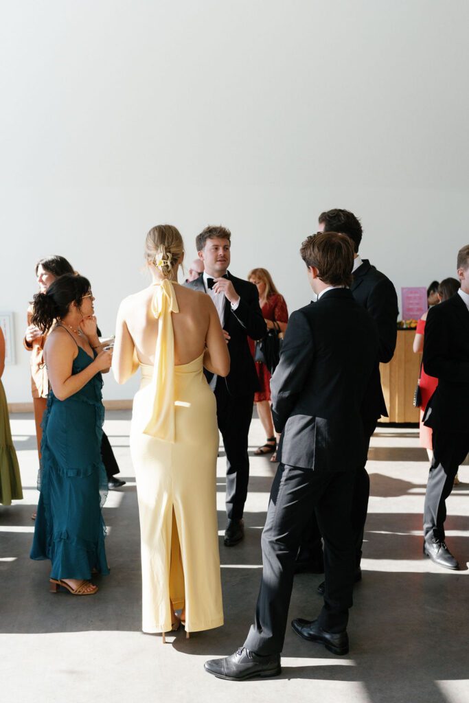 wedding cocktail hour at the lane venue san diego